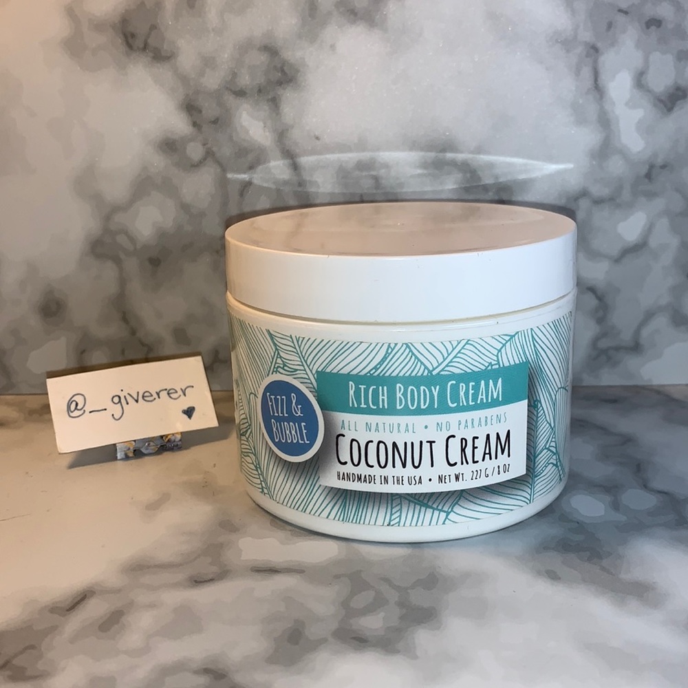 Fizz & Bubble Coconut Cream Rich Body Cream